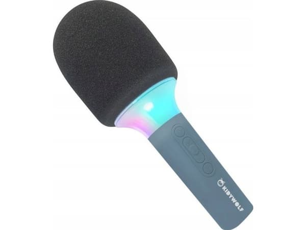Kidywolf Kidywolf mikrofon Bluetooth med ljus ljusblå