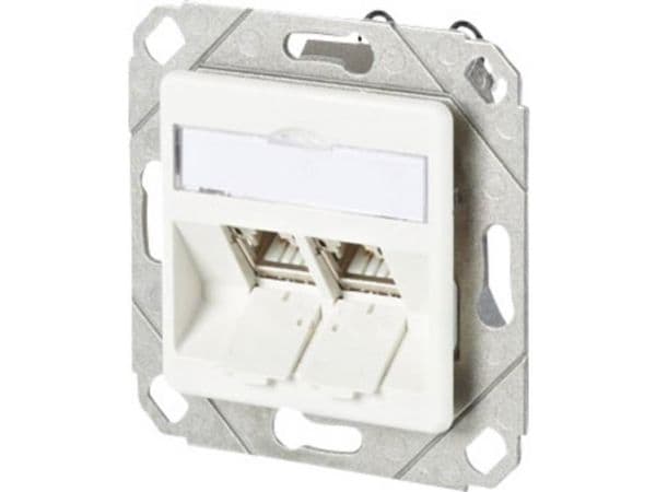 BTR NETCOM 130B11D21102-E, RJ-45, 6a, Valkoinen