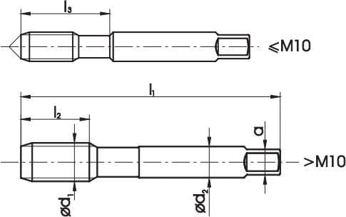 Gjengetapp M30x2 NGMM/2 DIN-2181 (6H) HSS