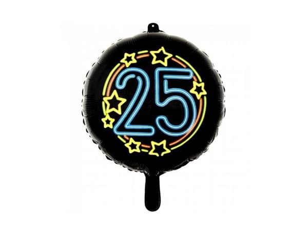 Folieballon 25 Neon Party