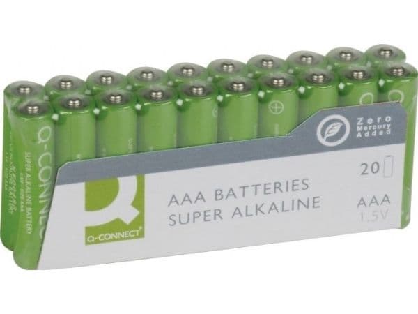 Q-Connect AAA / R03 batteri 20 stk