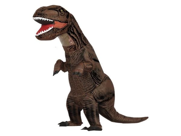 Suuri puhallettava dinosaurus