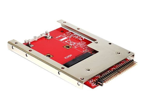 Delock Converter IDE 44 Pin > mSATA with 2.5" Frame - Diskkontroller - mSATA - mSATA - ATA