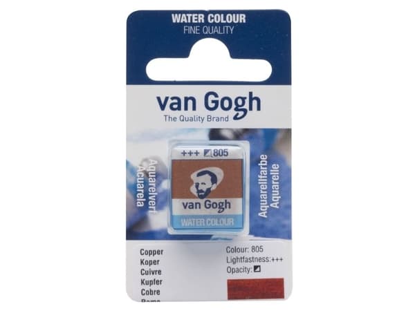 Van Gogh akvarellfargekopp Copper 805