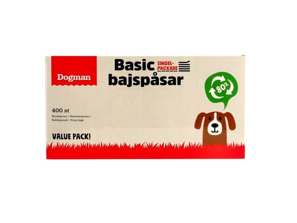 Dogman Bajspåsar Value Pack 400p