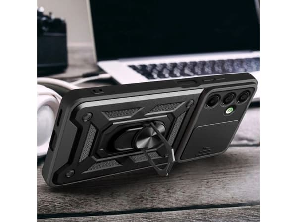 Tech-Protect CamShield Pro-koffert for Samsung Galaxy A17 4G / 5G - svart