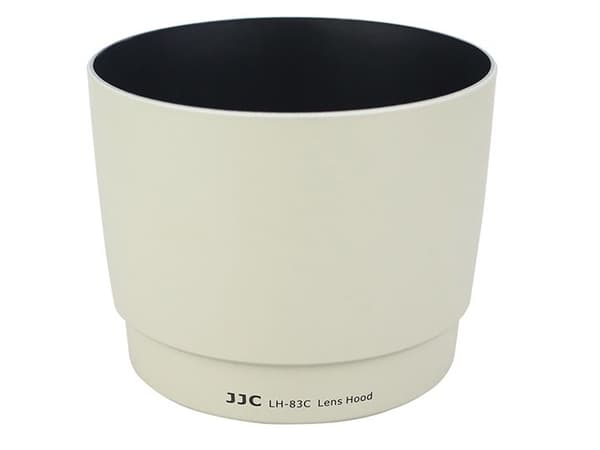 JJC LH-83C(W), 7,7 cm, Rund, ABS, Vit, 55 g