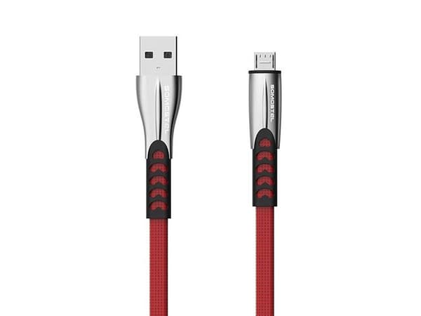 SOMOSTEL SMS-BW02, 1 m, USB A, Micro-USB A, USB 2.0, Rød