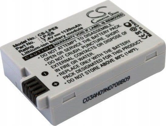 Cameron Sino Rechargeable Battery Lp-e8 For Canon Eos 550d 600d 650d 700d/Cs-lpe8