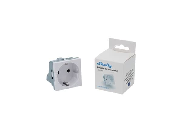 Shelly socket for Wall Display Stand - White
