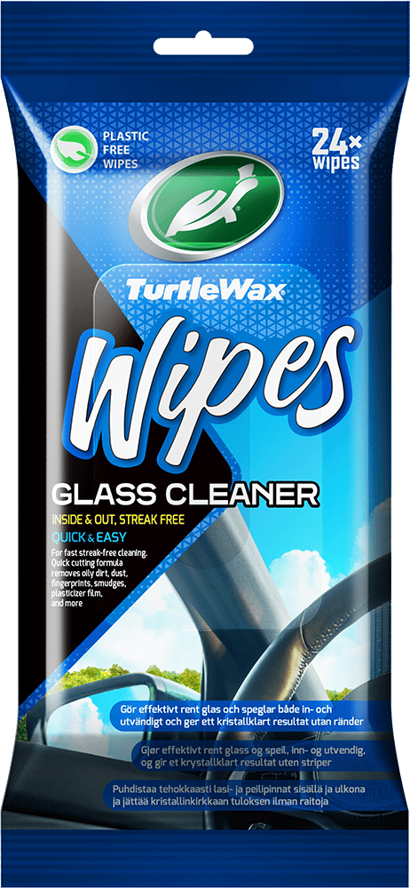 Turtle Wipes Glas Flatpack 24 stk.