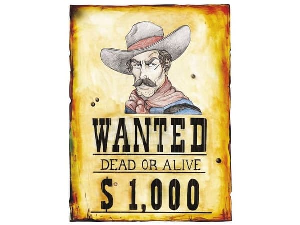 Most Wanted plakat