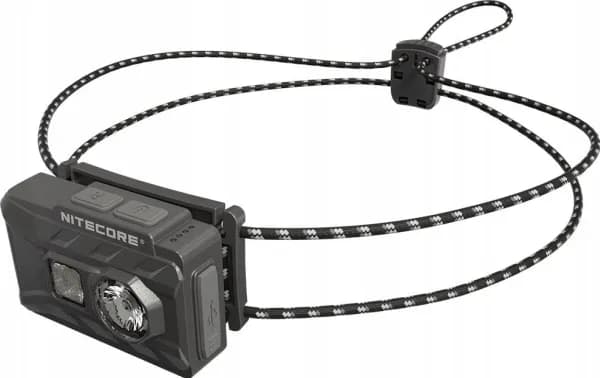 Nitecore NU20 Classic, Taskulamppu otsanauhalla, musta, Polykarbonaatti (PC), 1 m, IP66, LED