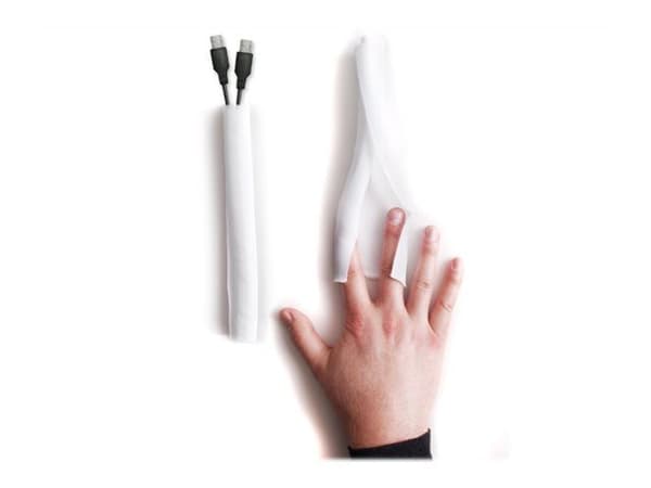 Multibrackets M Universal Cable Sock Self Wrapping - Kabelordner - sølv