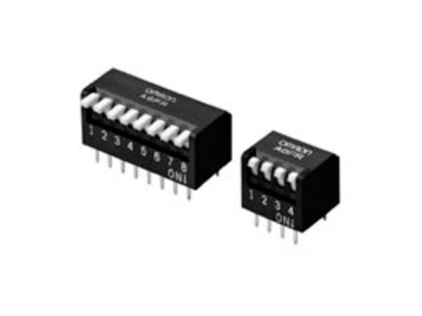 Omron A6FR-9101 DIP-bryter, poltall 9, THT, 1 stk