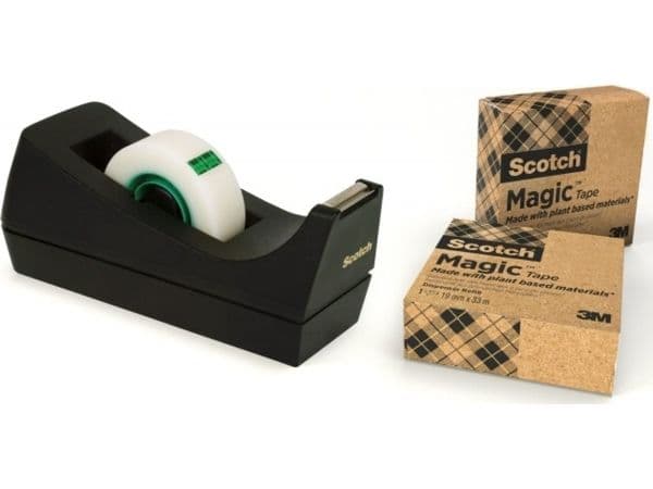 Borddispenser 3M Scotch C38 + 3 ruller tape