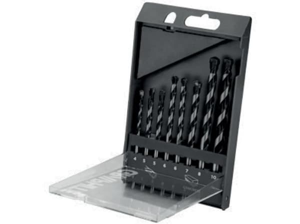 Graphite Cylindrical graphite drill bit 10 5 6 8 4 7 mm set (57H351)
