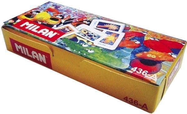 MILAN Eraser kuviolla 436A 36 kpl