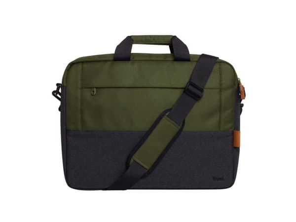 Trust Lisboa - Notebookbæreveske - topplast, holdbar - 15.6" - grønn