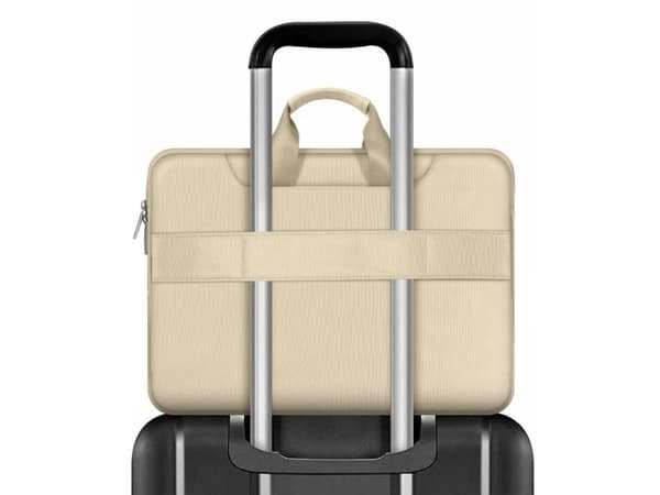 Tech-Protect Pocket 13-14" laptopväska - beige