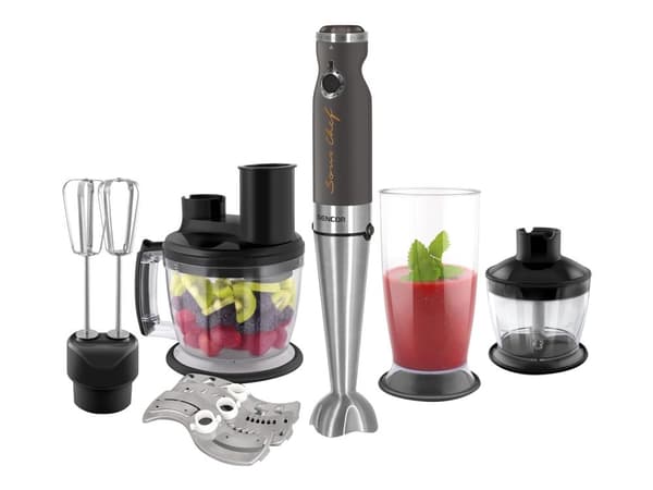 Sencor Sono Chef SHB 5501CH EUE3 - Håndmikser - 1200 W - grå