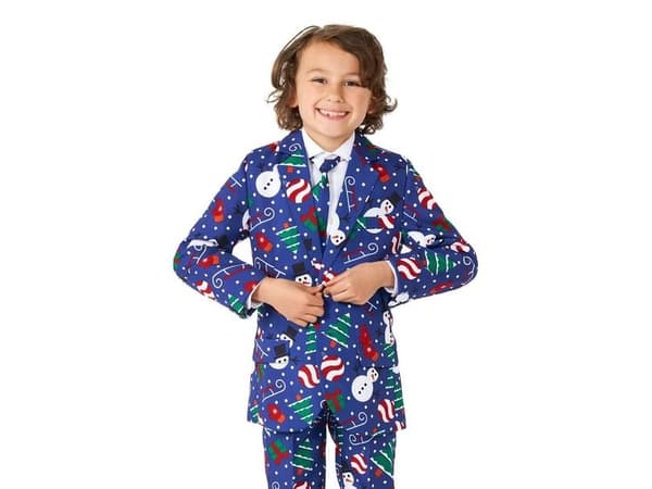 Snowman Blue jakkesæt