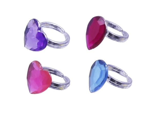 Impulse Toys Princess Rings – 10 stk
