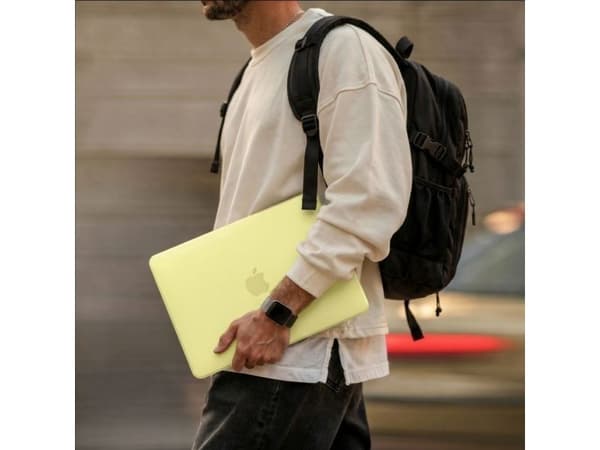 Tech-Protect softshell-etuiet MacBook NEO 13 2026 matt citrus