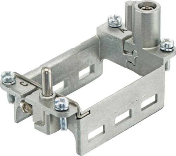 HARTING ram i metall för 3 moduler HAN 10 B