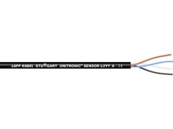 Lapp UNITRONIC SENSOR, 1000 m, Musta, Kupari, Polyvinyylikloridi (PVC), 300 V