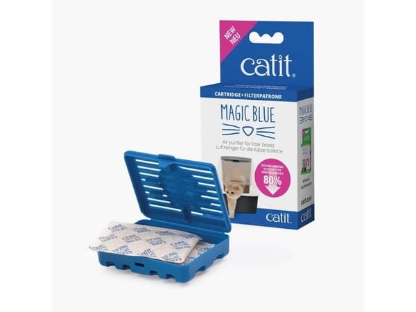 Catit Magic Blue luftreningspatroner, 6 st/op.
