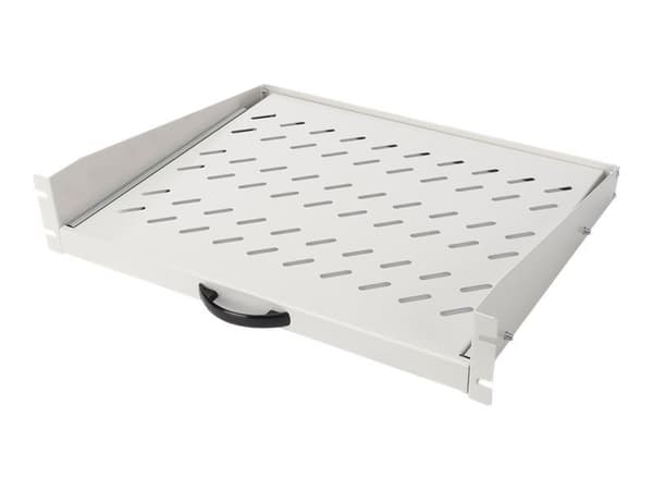 DIGITUS Professional - Rack-hylle - lysegrå, RAL 7035 - 2U - 19"