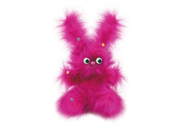 Crazy Fuzzy Fluffy hoppande kanin
