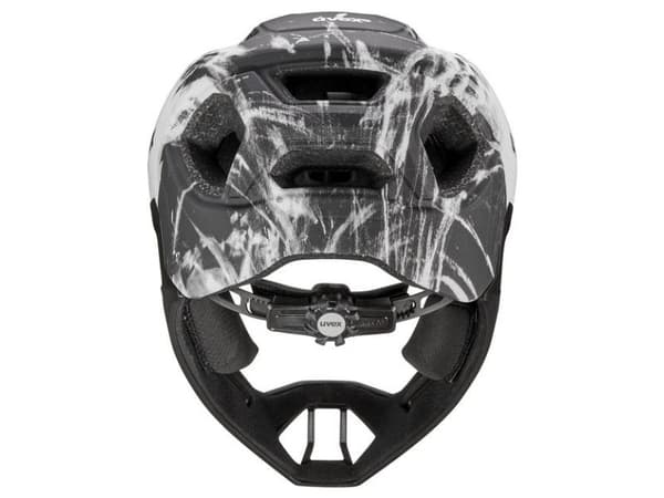 Uvex react jr. fullface, Gjuten konstruktion