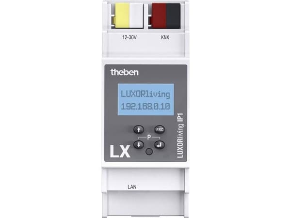 Theben LUXORliving IP1 Systemcentral