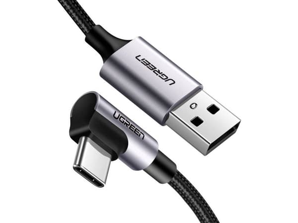 Ugreen 50940, 5 m, USB A, USB C, USB 2.0, 0,48 Gbit/s, Sort, Sølv