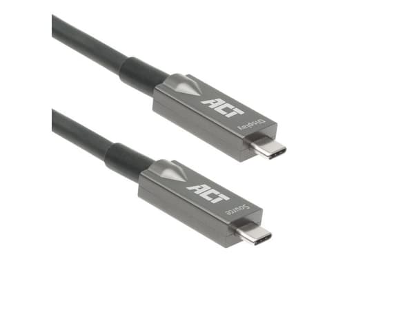 ACT USB-C 3.2 Gen2 optisk AOC-kabel (AK4307) - digital/data kabel