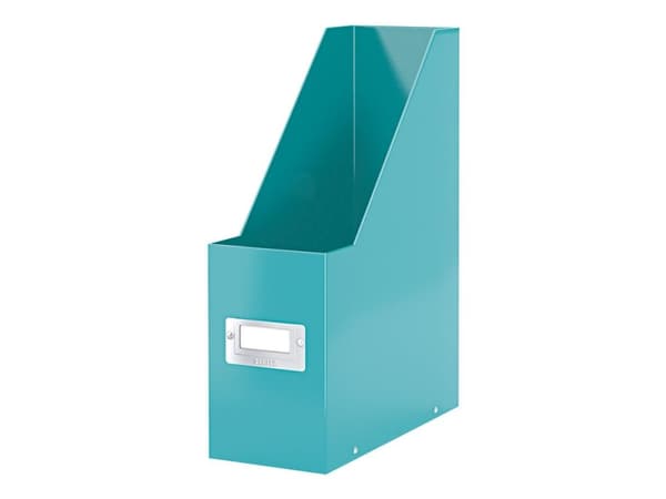 Leitz Click & Store WOW tidningssamlare, 77% återvunnet papper Isblå