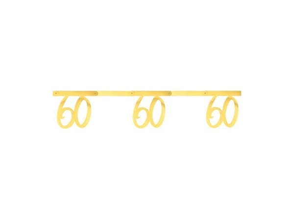 Gull tall-banner, 60 år