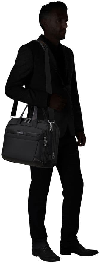 Samsonite Pro-DLX 6 - Notebook-väska - 15.6" - svart