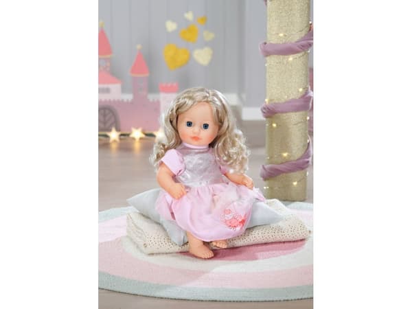 DUKKEKLÆR - BA PRINSESSEKJOLE 36 CM