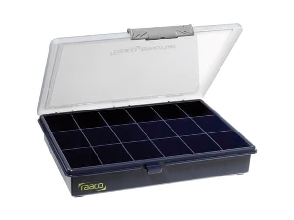 raaco Assorter 5-18, polypropeeni (PP), 320 g, sininen