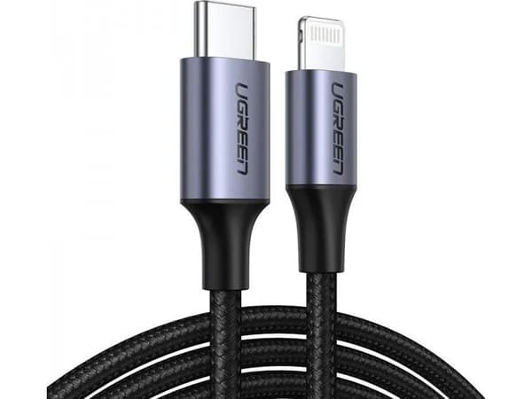 Ugreen - Lightning-kabel - Lightning hane till USB-C hane - 1 m - MFI-certifierad