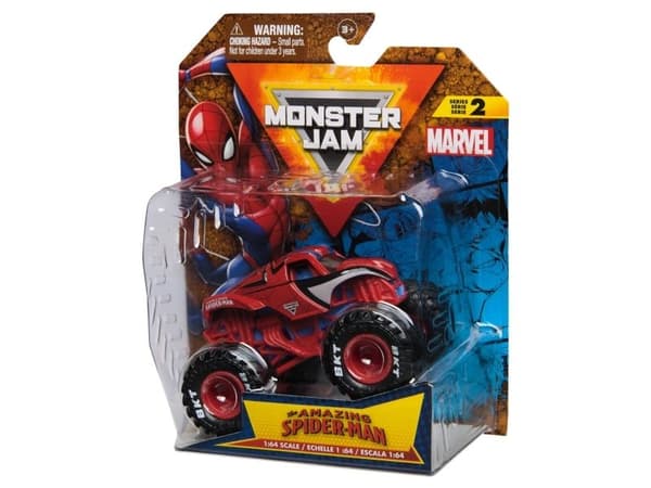 Monster Jam 1:64 Marvel Single Pack - Spider-Man