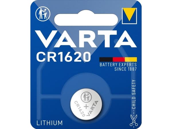 Varta Electronics - Batteri CR1620 - Li - 70 mAh