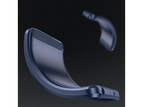 Carbon-skal till iPhone 16 Pro - blå