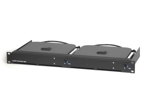 Sonnet RackMac mini, Asennussarja, Musta, 1 kpl