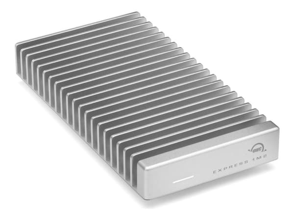 OWC Express 1M2 - SSD - 2 TB - extern (portabel) - USB4 (USB-C kontakt) - silver
