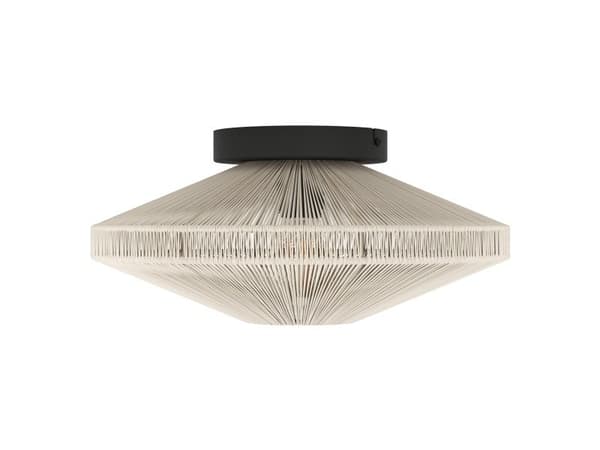 EGLO MIDSUMER taklampe Ø380 E27 SORT/KREM