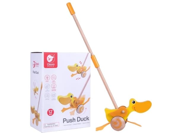 Classic Duck työntölelu (alkaen 12 M)